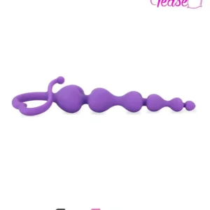 0258E  Purple Hearts Anal Beads ? FINAL CLEARANCE – Last Chance!
