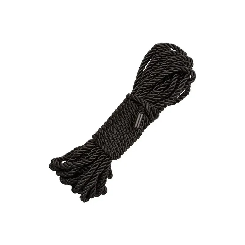 10 Metres California Cotton Black Bondage Rope for Bdsm Couples