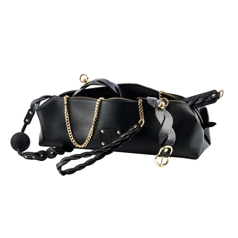 Guilty Pleasure Eclipse Braided Pleasure Bondage Set Black Gold