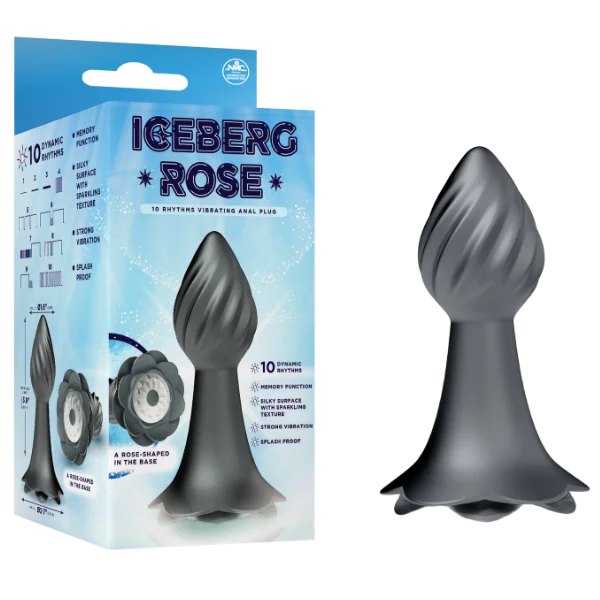 10 Rhythms Vibrating Anal Plug
